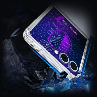 5. 3mk Armor Case for Samsung Galaxy Z Flip 7 - Transparent