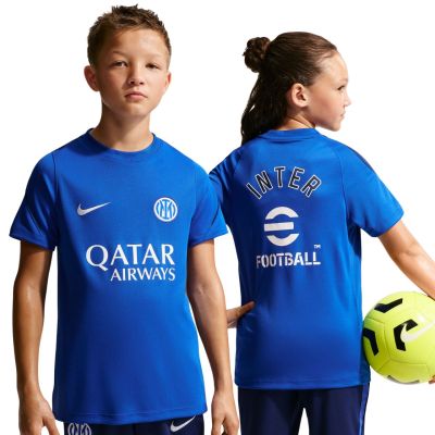 Nike Inter Milan Strike Kids T-Shirt Blue IR0095 439