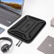 6. Tech-Protect Kevlar Pro Laptop Case 15-16" - Black