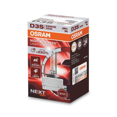 4. OSRAM XENARC NIGHT BREAKER LASER NEXTGEN D3S xenon bulb (66340XNN-HCB) 2 pcs.