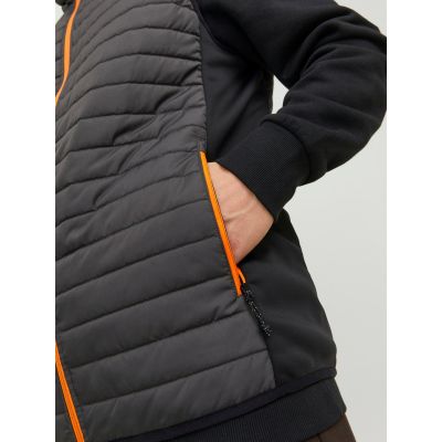 5. Jack & Jones JJEMulti Bodywarmer Collar Noos M 12200684 Asphalt vest