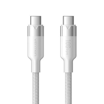 3. USB-C to USB-C Vention USB 3.2 Cable 5A 10Gbps 1m White