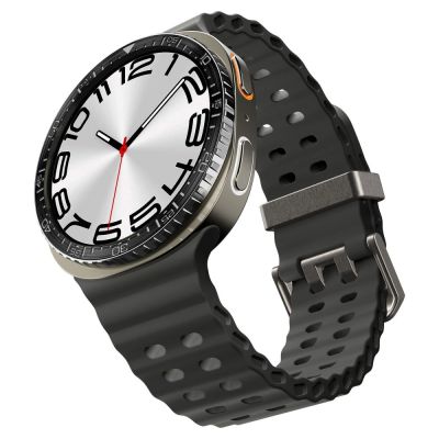 7. Spigen Bezel Tune Diver Cover for Samsung Galaxy Watch 8 44mm - Black