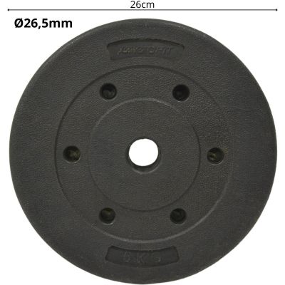 14. CONCRETE LOAD 5 KG ENERO FIT Ø26.5