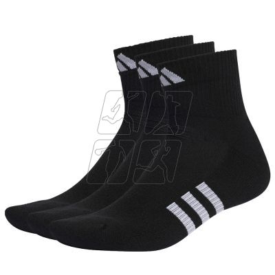 2. adidas Performance Cushioned MD-Cut Socks 3PP IC9519