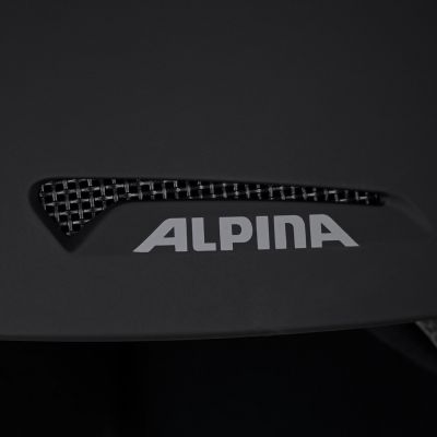 10. ALPINA ZUPO BLACK MATT 54-58 ski helmet