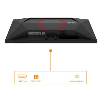 3. MONITOR AOC LED 23.8" 24G4HRE 200Hz
