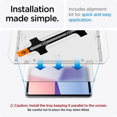 3. Spigen Glas.tR EZ Fit Tempered Glass for iPad Air 11" 2024