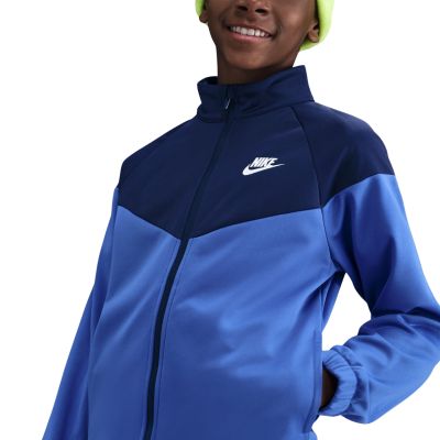 3. Nike Sportswear kids' tracksuit blue HQ9315 411