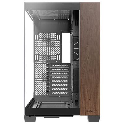 6. Antec C8 Wood Full Tower Computer Case Black, Wood