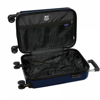 5. FC Barcelona suitcase cabin hand on wheels 612429851