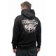4. O'neill Aguazul men's black fashionable kangaroo hoodie