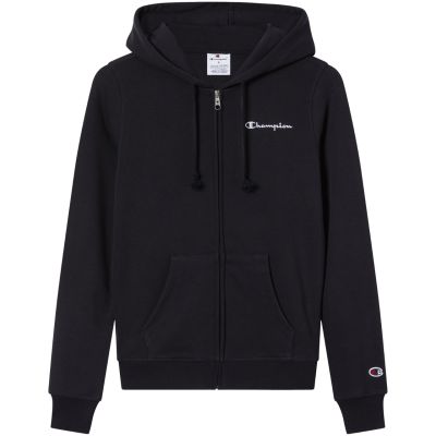 2. Champion Women's Full Zip Hoodie Sweatshirt Black 118406 KK001