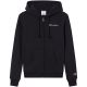 2. Champion Women's Full Zip Hoodie Sweatshirt Black 118406 KK001