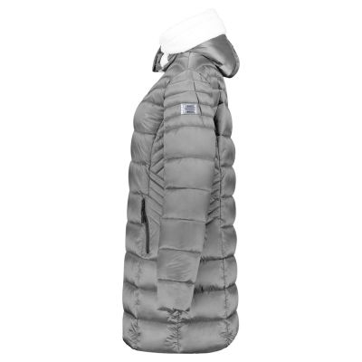6. Women’s parka Geographical Norway CARENNE LGREY DB LADY 0116 (WZ5513F/GN-LIGHT GREY)
