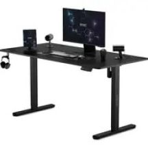 SENSE7 Nojo Black Desk 140 cm x 70 cm Black