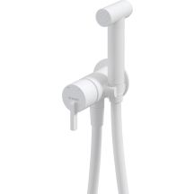 Concealed bidet tap with bidet shower head