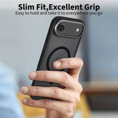 4. Tech-Protect MagEdge MagSafe Case for iPhone 17 Air - Matte Black