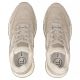 4. Leather sneakers suede beige shoes Filippo DP7728/26