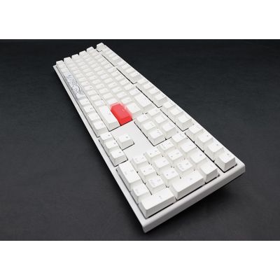 6. Ducky One 2 White Edition Keyboard Universal USB German White