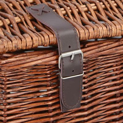 21. WICKER BICYCLE BASKET FOR THE FRONT 45x30x25cm BICYCLE GEAR