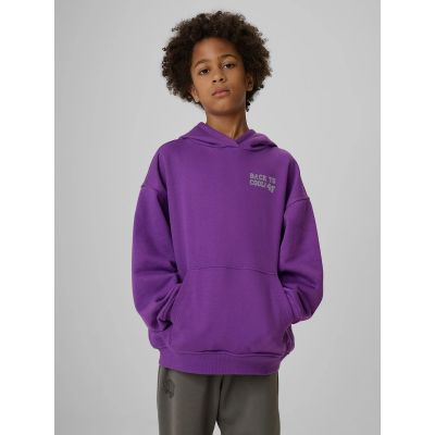 Boys’ Loose-Fit Hooded Sweatshirt 4F 4FJRAW26TSWSM3194-51S