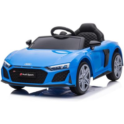 11. BATTERY-POWERED CAR LICENSE AUDI R8 SPYDER BLUE