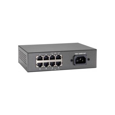 2. LevelOne FE PoE+ Switch 8-Port 65W 100Mbps
