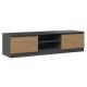 4. TV cabinet 140x40xH36 anthracite/artisan