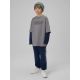 6. Boy's longsleeve loose with print 4F 4FJRSS26TLONM631-24S