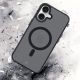 8. 3mk Smoke MagCase with MagSafe for iPhone 16 - semi-transparent