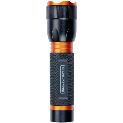 2. BLACK+DECKER Tactical Aluminium Flashlight, 1 W, 60 Lumens