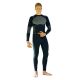25. GLOVII HEATED THERMOACTIVE UNDERWEAR SET, SWEATSHIRT AND PANTS, SIZE L, BLACK, BATTERIES AND CHARGER INCLUDED, GXBL