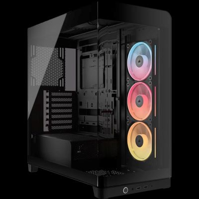 Corsair FRAME 4500X LX-R RGB Tempered Glass Mid-Tower Case, Black
