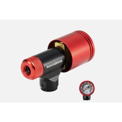 Rockbros mini CO2 pump with pressure gauge 160PSI
