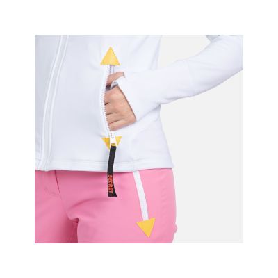 11. Rossignol W Climi Jkt sweatshirt white