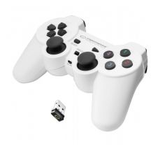 Esperanza GLADIATOR EGG108W Wireless Gamepad (PC, PS3; white)