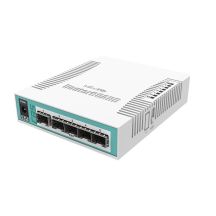 Mikrotik CRS106-1C-5S Gigabit Ethernet (10/100/1000) Network Links PoE Support White