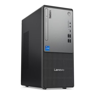 13. Lenovo ThinkCentre neo 50t Intel® Core™ i3 i3-14100 8 GB DDR5-SDRAM 256 GB SSD Windows 11 Pro Tower PC Black, Gray