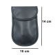 3. Anti-theft case for car keys blocking radio waves Keyless Faraday Box cover Faraday cage 14 cm with 10 cm black