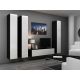 13. TV cabinet VIGO '140' 30/140/40 black/white gloss