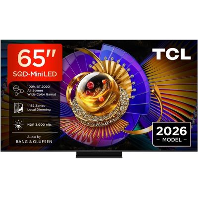 9. TCL C7L 65C7L TV 165.1 cm (65") 4K Ultra HD Smart TV Wi-Fi Black 3000 cd/m2