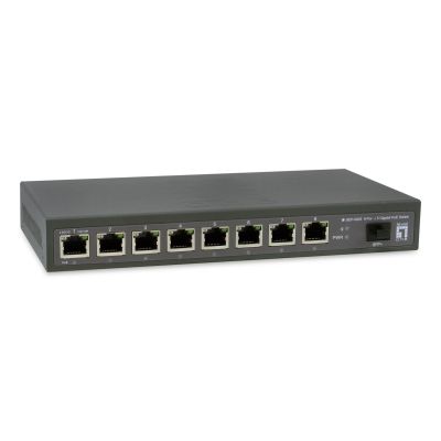 LevelOne GB PoE Switch 9-Port 120W 10Gbps