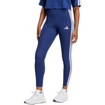 Legginsy damskie adidas Essentials 3-Stripes Cotton ciemnoniebieskie JE0067