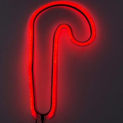 11. NEON CHRISTMAS CANDLE 79 LED BATTERY-OPERATED 12.5x93.5CM LUCA