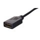 3. Lanberg AD-0003-BK adapter (Mini DisplayPort M - DisplayPort F; 0.10m; black)