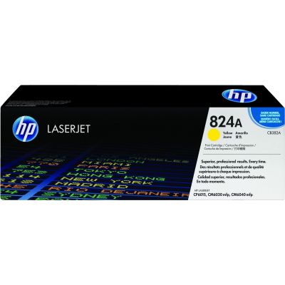 2. HP 824A original yellow LaserJet toner cartridge