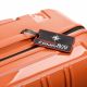 18. SwissBags Tourist Large Suitcase 77cm Orange
