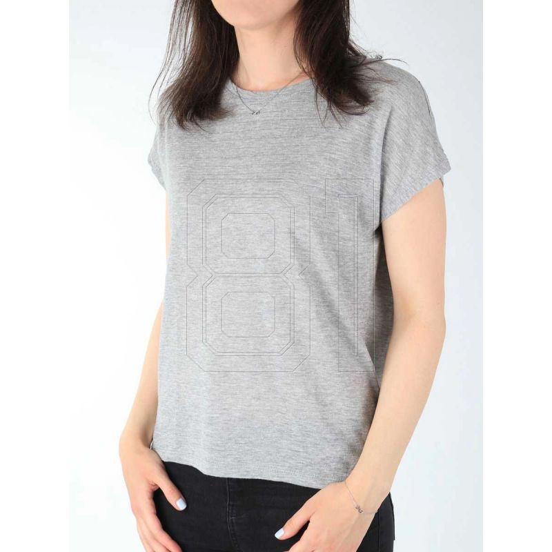 6. Wrangler Relaxed Tee Mid Gray W W7331E537