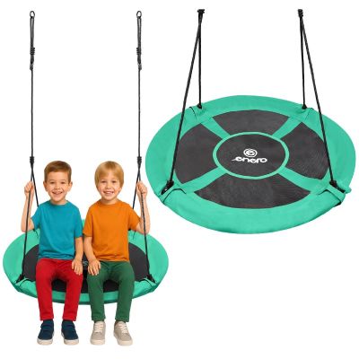 20. STORK'S NEST GARDEN SWING 110CM XXXL GREEN